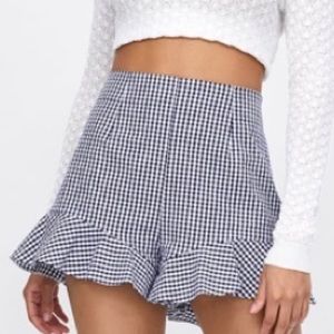 Zara Ruffle Shorts